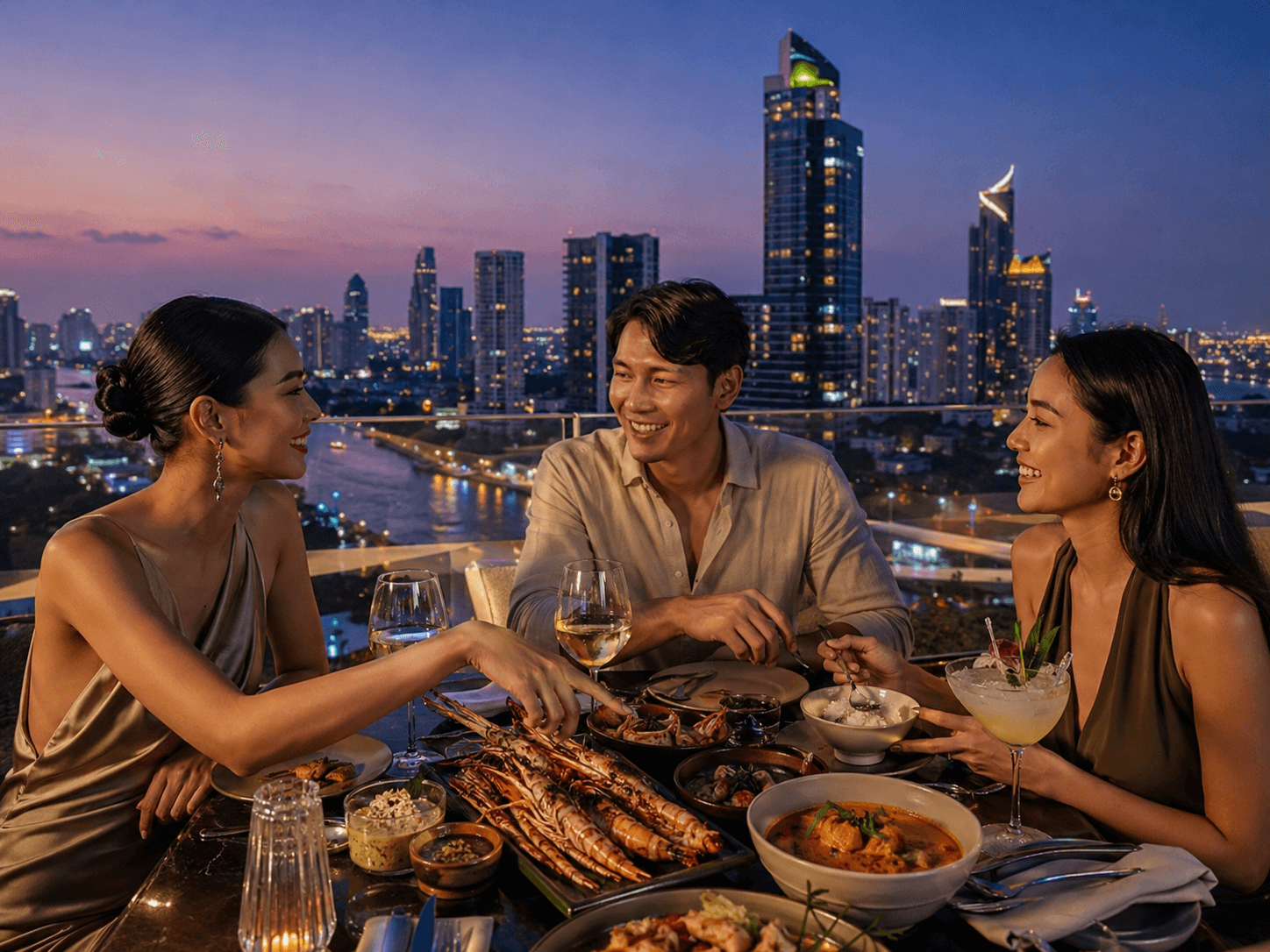 バンコクの料理の旅：タイの風味の中心 — バンコク, タイ